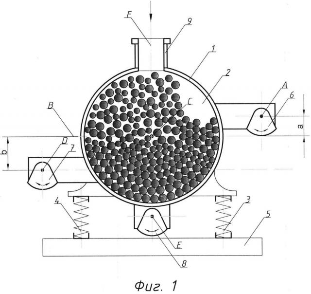 Вибрационная мельница (патент 2637215)