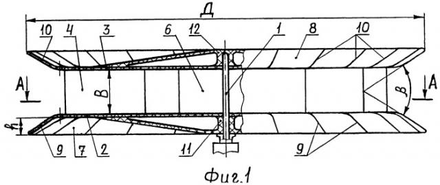 Роторный ветродвигатель (патент 2489598)