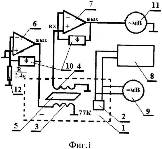 Устройство для определения параметров ленточных сверхпроводников (патент 2628452)