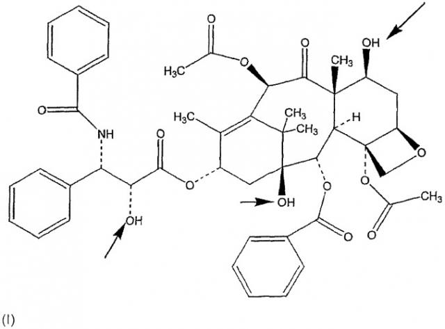 Таксаны, ковалентно связанные с гиалуроновой кислотой или производными гиалуроновой кислоты (патент 2384593)
