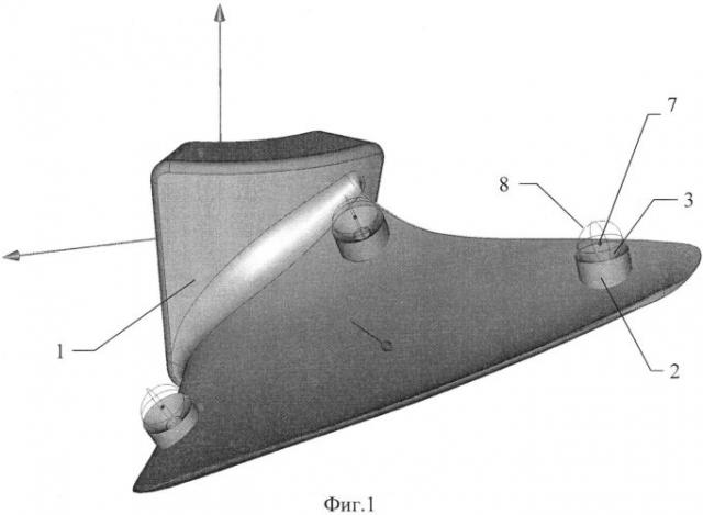 Способ базирования крупногабаритных заготовок сложной формы на многокоординатных станках (патент 2563567)