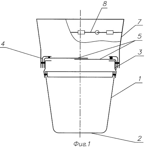 Контейнер для отходов (патент 2285648)