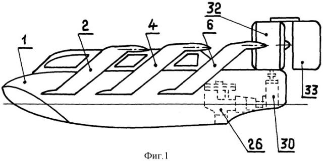 Аэродинамическое судно (патент 2328391)