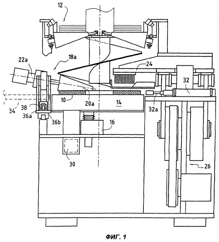 Циркулярная иглопробивная машина с устройством автоматической выдачи каркасов (патент 2283386)