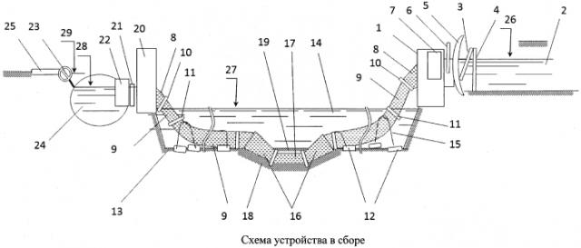 Переход трубопровода через водную преграду (патент 2590930)