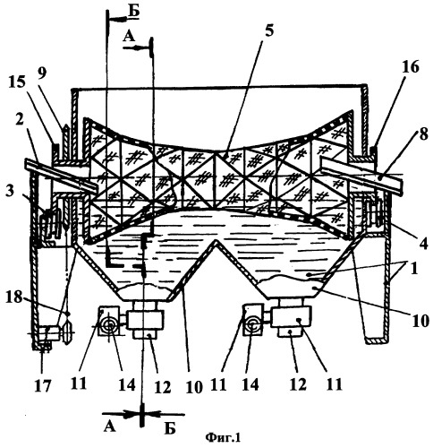 Машина для мойки сыпучих материалов (патент 2372004)