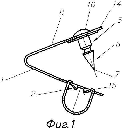 Ушная бирка для животных (патент 2499384)