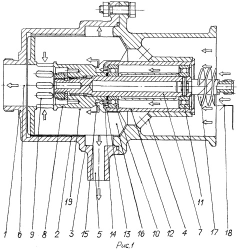 Приводной центробежный суфлер с осевой крыльчаткой (патент 2558719)