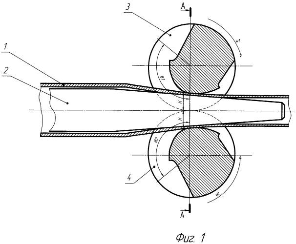 Способ асимметричной холодной прокатки труб (патент 2401170)