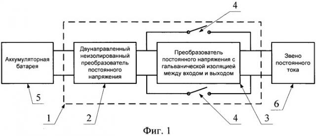 Блок преобразователей для силовой установки с двигателем внутреннего сгорания и электромеханической трансмиссией (патент 2555746)
