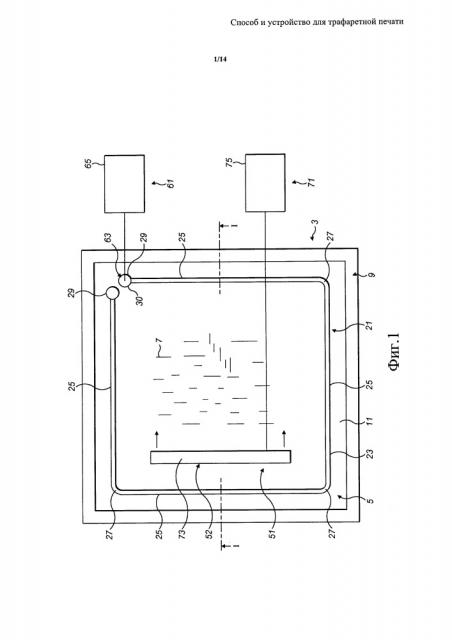 Способ и устройство для трафаретной печати (патент 2665452)