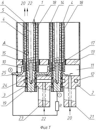 Сменный модуль генератора на твердооксидных топливных элементах (патент 2400870)