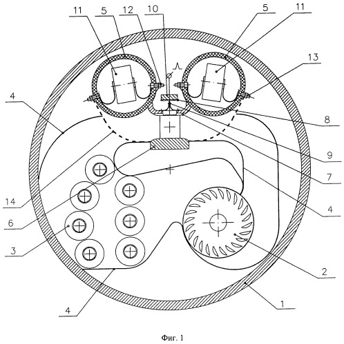 Импульсно-периодический газоразрядный лазер (патент 2446530)