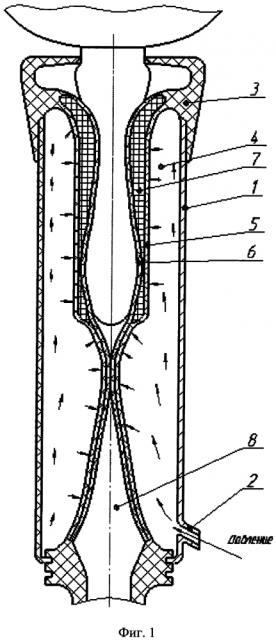 Доильный стакан (патент 2647877)