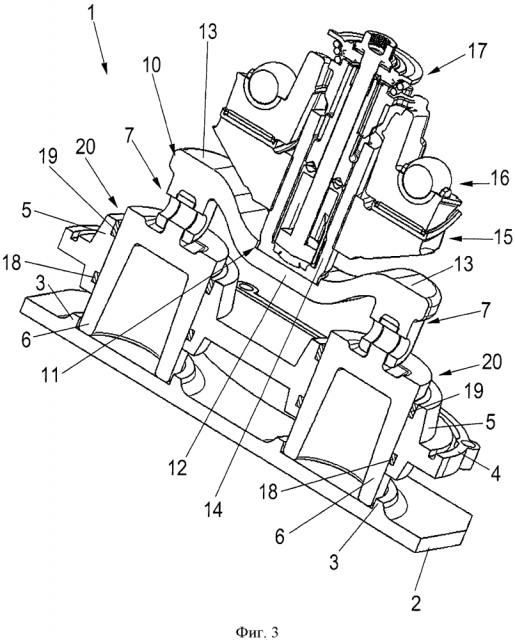 Многопоршневой дисковый тормоз (патент 2605960)