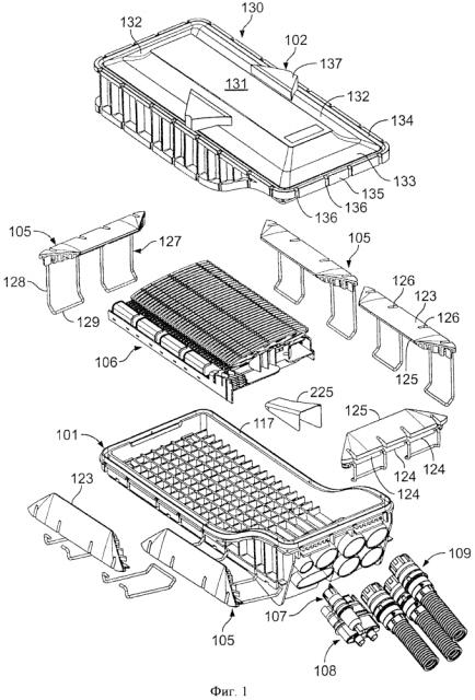 Телекоммуникационная коробка с блоком сплайс-пластин (патент 2608084)
