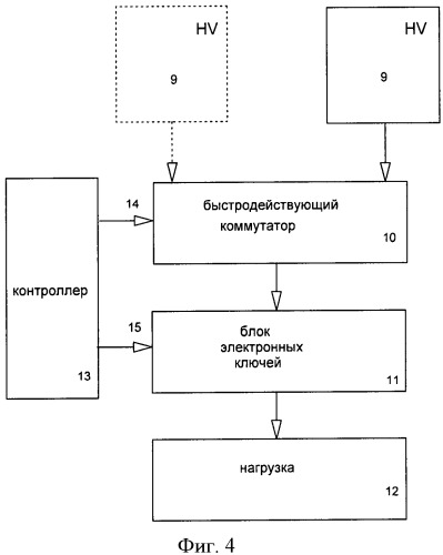 Высоковольтный коммутатор с динамическим ограничением энергии (патент 2510774)