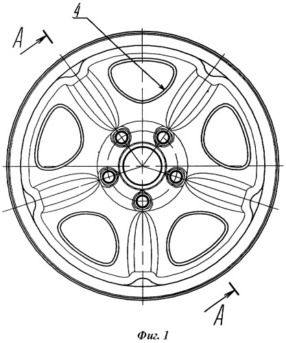 Автомобильное колесо (патент 2278789)