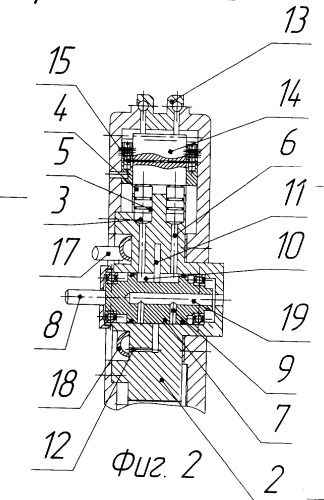 Плунжерный планетарный газогидродвигатель (патент 2330161)