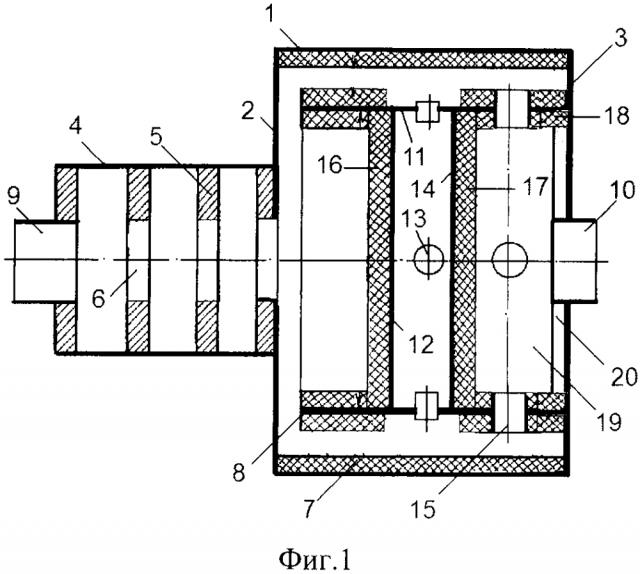 Активный глушитель шума промышленного пылесоса (патент 2612767)