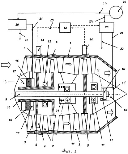 Турбина газотурбинного двигателя (патент 2495256)