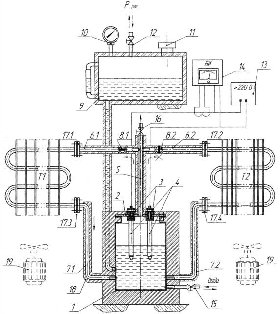 Устройство для измерения теплового потока теплообменников (патент 2621569)