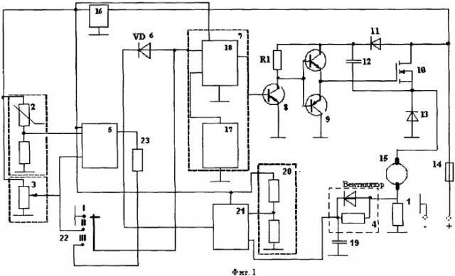 Система отопления и вентиляции салона автомобиля (патент 2332313)