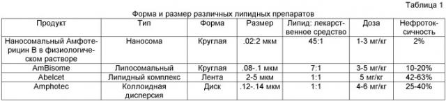 Новая лекарственная форма для лечения грибковой инфекции (патент 2481100)