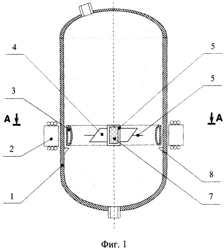 Индукционное устройство для нагрева и перемешивания жидких сред (патент 2257017)