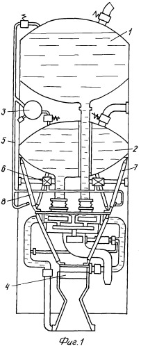 Двигательная установка ракетного блока (варианты) (патент 2286925)