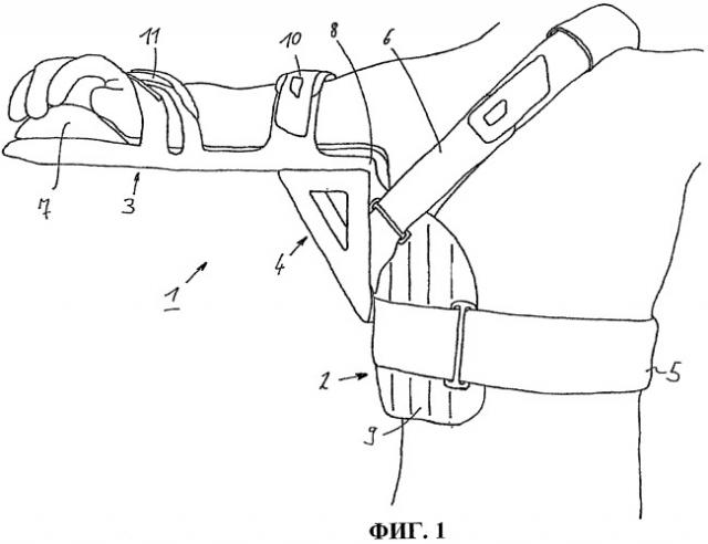 Абдукционный ортез для руки (патент 2463020)