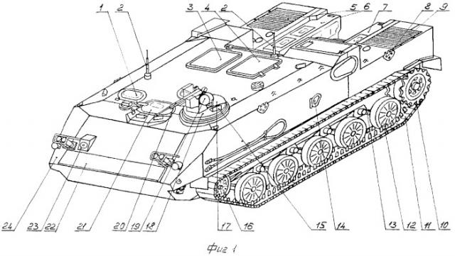 Бронетранспортер (патент 2369825)