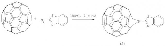 Способ получения 2,3-фуллеро-7-тиабицикло[2.2.1]гептана (патент 2349593)