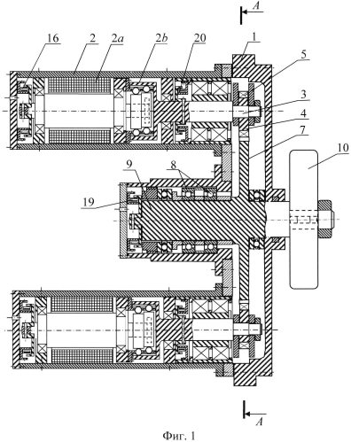 Многодвигательный электромеханический привод и способ его работы (патент 2583843)