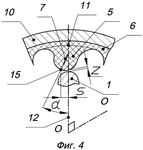 Винтовая гидромашина с наклонным профилем зубьев статора (патент 2587513)