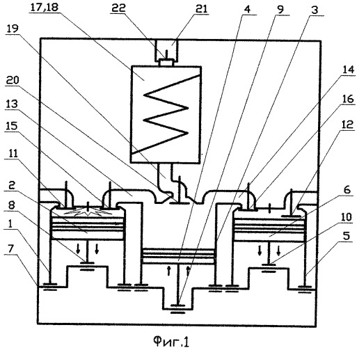 Гибридная тепловая машина (патент 2527000)