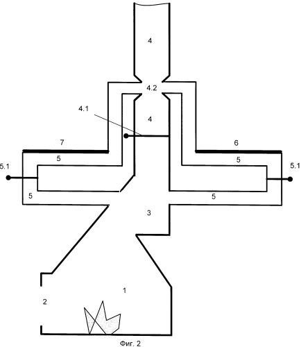 Открытый камин с параллельным дымовым каналом (патент 2457401)