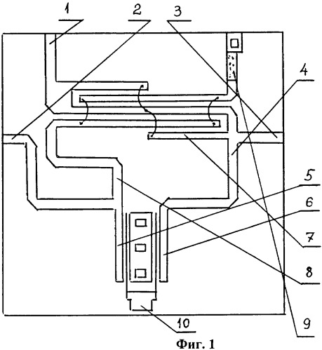 Двухканальный переключатель свч (патент 2479079)