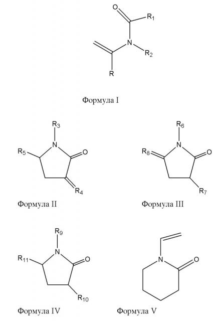 Силиконгидрогели, имеющие структуру, сформированную путем управления кинетикой реакций (патент 2629933)
