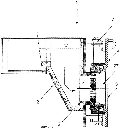 Машина для непрерывной горизонтальной разливки металла (патент 2249493)