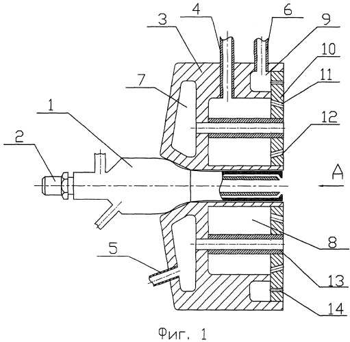 Смесительная головка водородно-кислородного парогенератора (патент 2379590)