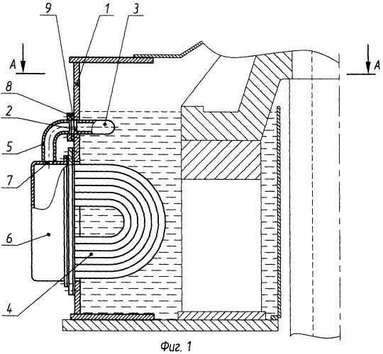 Масляная ванна подпятника гидрогенератора (патент 2258997)