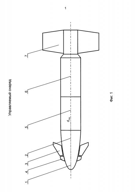 Управляемый снаряд (патент 2645322)