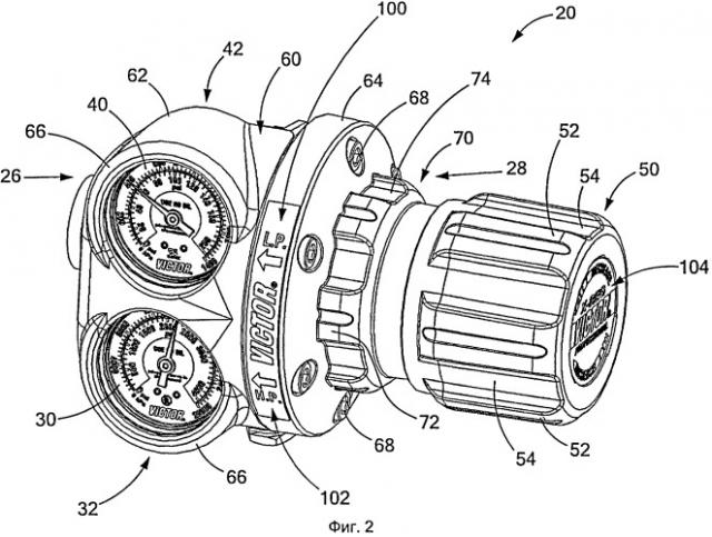 Газовый редуктор (варианты) (патент 2506490)