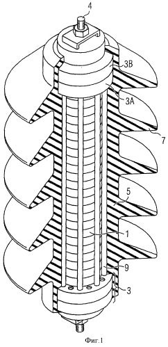 Ограничитель перенапряжений клеточной конструкции (патент 2370842)