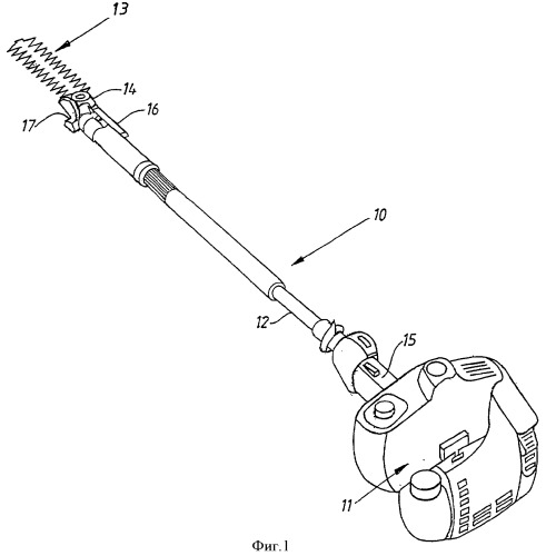 Устройство для резака для обрезки живой изгороди или тому подобное (патент 2378822)