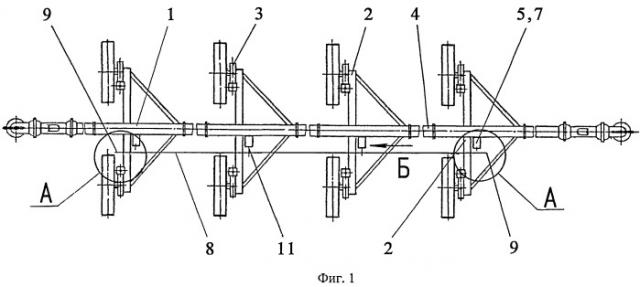Подвижное ирригационное устройство (патент 2404569)