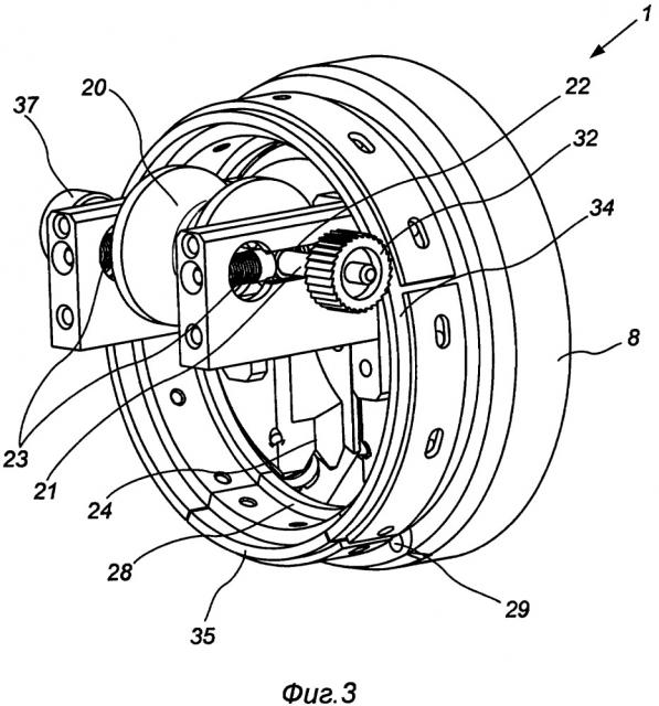 Привод вращения машинки для навивки волоконно-оптического кабеля (патент 2662245)