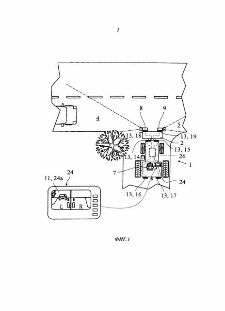 Система поддержки обзора водителя (патент 2636329)