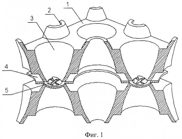 Регулярная насадка для тепло- и массообменных аппаратов из горизонтальных элементов (патент 2506125)